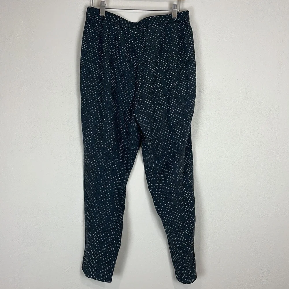 Eileen Fisher Morse Code Slouchy Ankle Pant - Picture 8 of 10